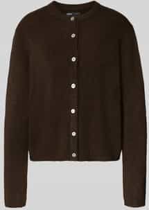 Only - ONLSIMONI - Cardigan - Coffee Bean - Lange Mouwen - Casual Pasvorm