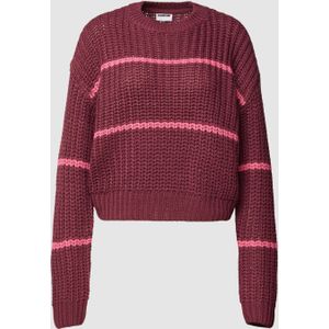 Gebreide pullover met streepmotief, model 'CHARLIE'