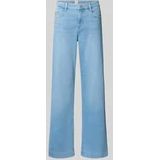 Brax Dames  Style MAINE USED LIGHT BLUE, denim blauw, maat 32