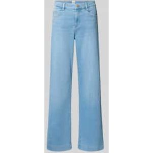 Brax Dames  Style MAINE USED LIGHT BLUE, denim blauw, maat 32