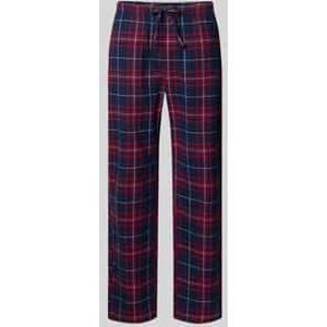 Regular fit pyjamabroek met elastische band