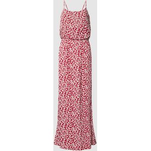 Maxi-jurk van viscose met all-over bloemenmotief, model 'NOVA'