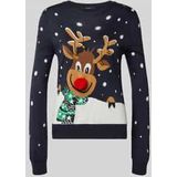 Vmfrostydeer - Gebreide Pullover - Kersttrui - Lange Mouwen - Regular Fit