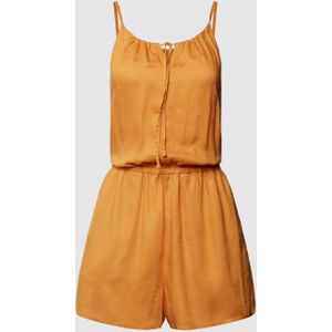 Playsuit met druppelvormige hals, model 'LEINA'