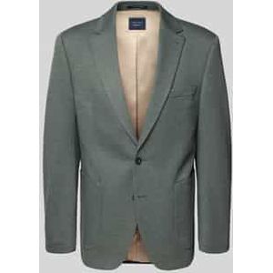 Regular fit 2-knoops colbert met reverskraag