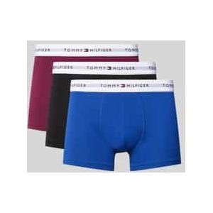 Boxershort met elastische band met logo in een set van 3 stuks