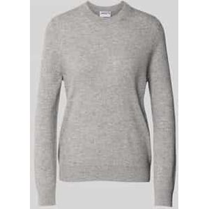 Gebreide pullover van kasjmier met ronde hals