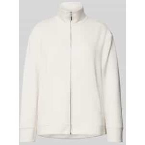 Sweatjack met opstaande kraag