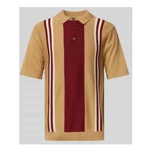 Regular fit poloshirt met korte knoopsluiting, model 'MATTIS'