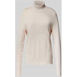 Gebreide pullover met ribboorden