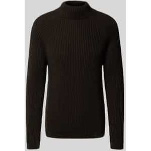 Gebreide pullover met alpaca, model 'ARVID'
