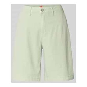 Wide leg korte chino's met steekzakken