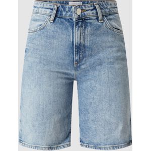 Jeansbermuda met stretch