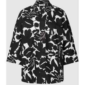 Blouse van katoen met all-over print