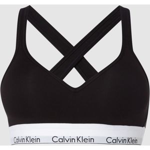 Bralette met logo in band