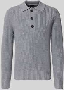 Bugatti - Polo - Donkergrijs - Heren