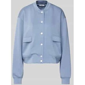 Sweatjack met opstaande kraag, model 'Danni'