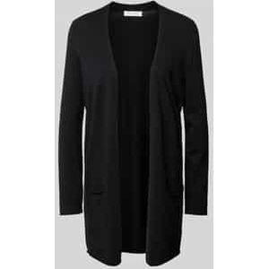 Gebreid jack met opengewerkte voorkant