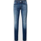 Tapered fit jeans in 5-pocketmodel