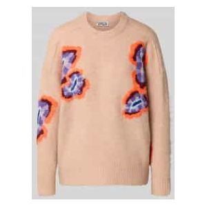 Loose fit pullover met wol