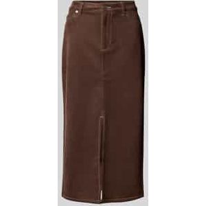 Only - STINA LIFE - Midirok - Aansluitend - Contrastnaden