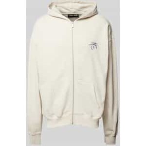 Oversized sweatjack met capuchon, model 'GORET'