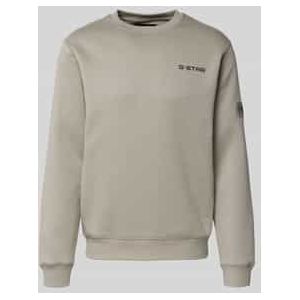 G-Star Raw - Sweatshirt - Katoenmix - Los Model - Ronde Hals - Labelprint