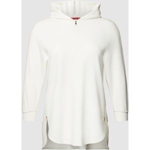 PLUS SIZE hoodie met korte ritssluiting, model 'OLFATTO'