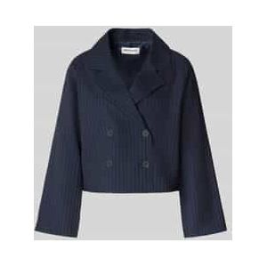 Korte blazer met reverskraag, model 'Amin'