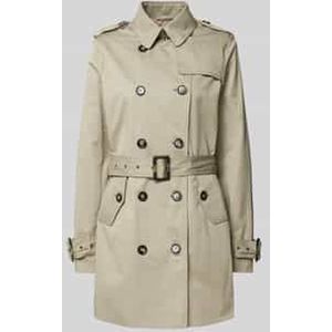Trenchcoat met tailleriem