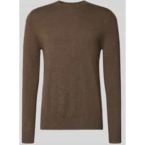 Gebreide pullover van een mix van wol en kasjmier