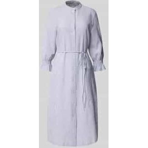 Overhemdjurk met strikceintuur