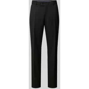 Pantalon van scheerwol met persplooien