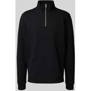 Sweatshirt met schipperskraag, model 'Norregaard'