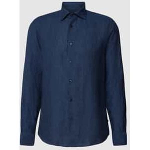 Regular fit vrijetijdsoverhemd van puur linnen, model 'marc'