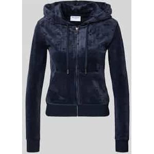 Sweatjack met capuchon, model 'MONO MADISON'