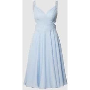 Cocktailjurk met cut-out