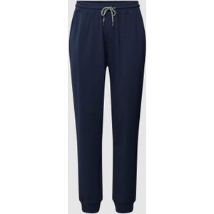 Sweatpants met contrastpaspels