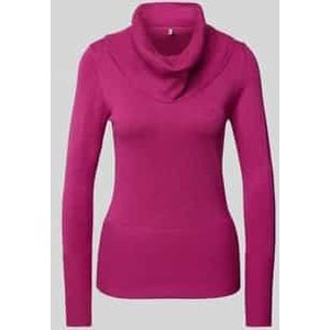 Gebreide pullover met ribboorden, model 'Dollie'