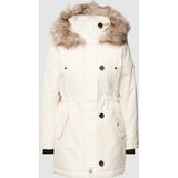 Parka met imitatiebont, model 'IRIS'