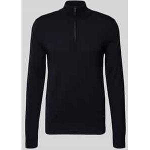 JOOP! - Dario - Trui - Navy - Halve Rits - Lange Mouw