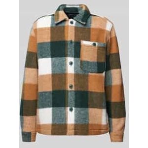 Overhemdjack met haaikraag