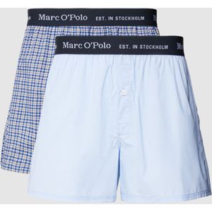 Boxershort met all-over motief in een set van 2 stuks