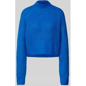 Gebreide pullover met ribboorden, model 'TESSA'