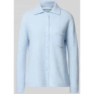 Gebreid jack van een mix van kasjmier en katoen