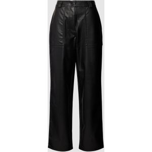 Broek in leerlook, model 'FAUX LEATHER'