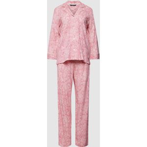 Pyjama met bloemenmotief