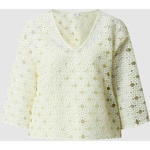 Blouseshirt van broderie anglaise