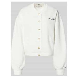 Relaxed fit sweatjack van katoenmix