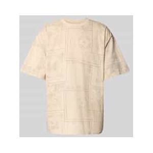 T-shirt met labelstitching